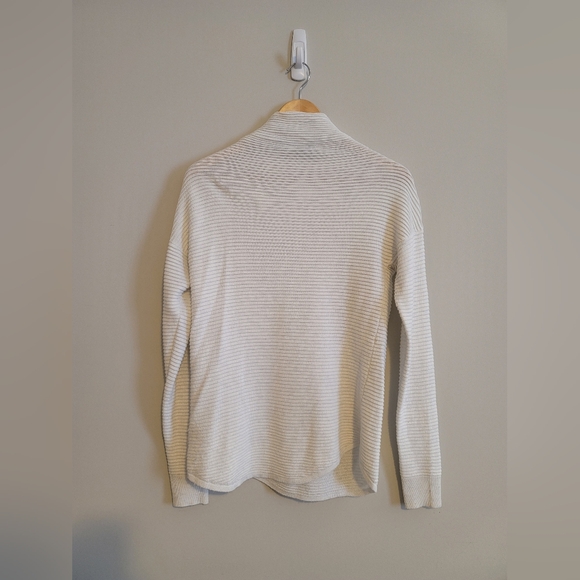 White Cowl Neck Sweater - Picture 2 of 5
